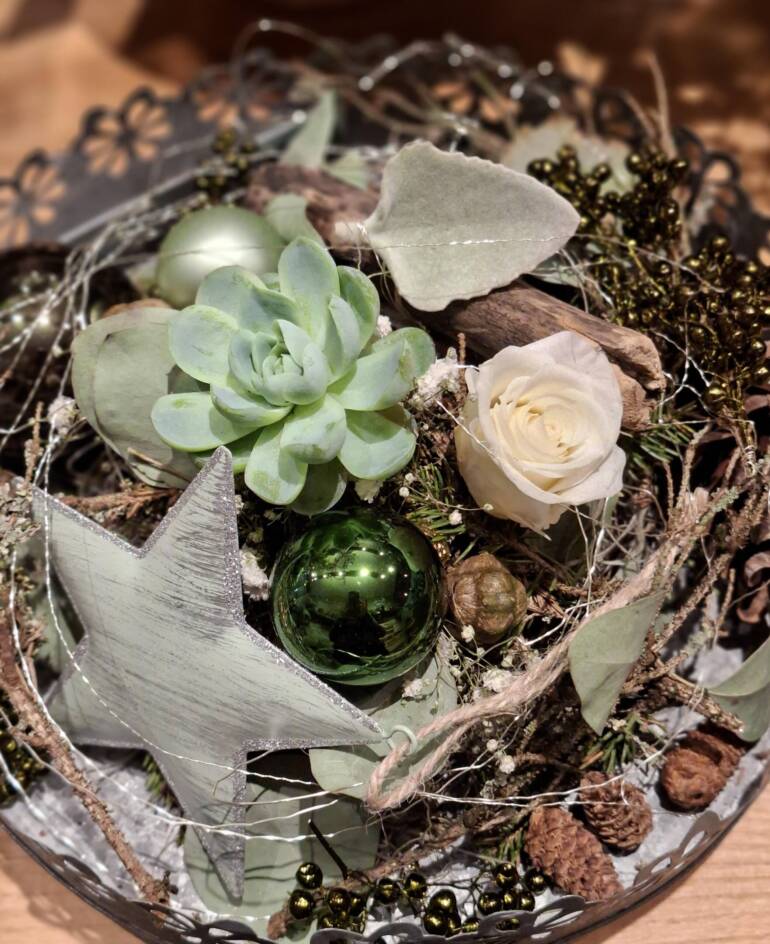 Zauberhafte Weihnachtsgeschenke aus dem BlumenZauber